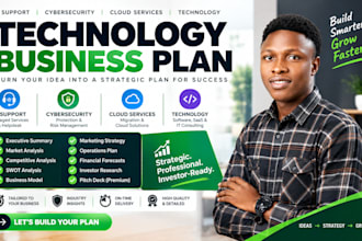 write an IT support cybersecurity cloud services or technology business plan