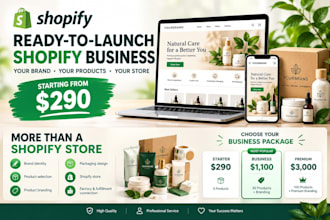 build a branded shopify beauty and skincare store