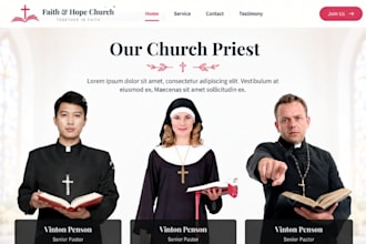 design wix church website event website donations website member features websit