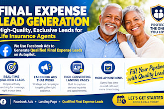 use meta ads to generate hot final expense leads, burial insurance leads