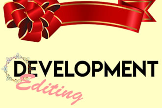 developmentally edit your novel