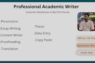 expert in academic writing
