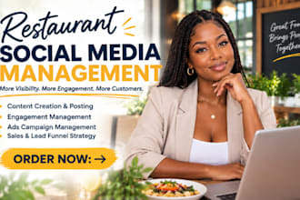 social media manager restaurant menu instagram marketing restaurant cafe smm