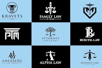 do logo for legal, lawyer, attorney and law firm