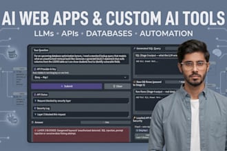 build ai powered web applications and custom ai tools