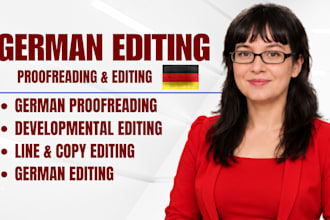 professionally edit and proofread your german texts, manuscripts to acme