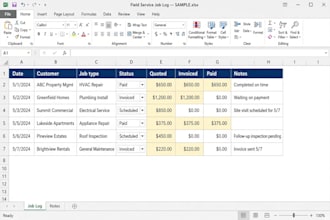 build a custom spreadsheet tracker for your business