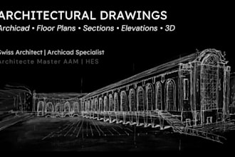 create professional architectural drawings in archicad