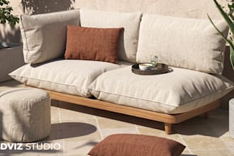 do 3d fabric simulation and soft goods rendering