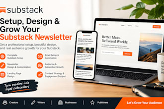 substack newsletter design podcast setup substack account substack setup