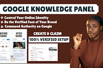 create google knowledge panel for anyperson