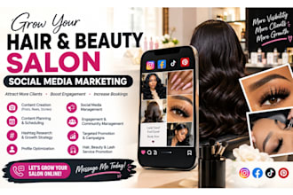 be your hair salon social media marketing beauty salon lash extension hair salon
