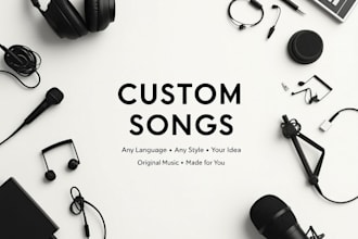 creation of personalized music in any language and style