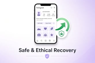 ethically restore instagram page, facebook page, gmail