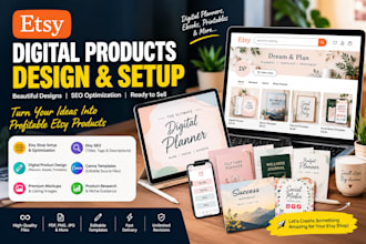 design etsy digital product design etsy shop setup etsy digital product etsy seo