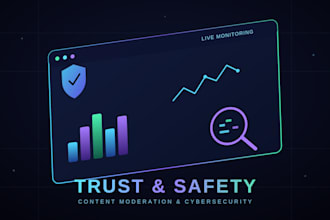 provide professional content moderation and trust and safety services