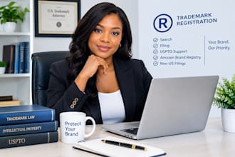 do US trademark registration attorney for your brand, patent office action