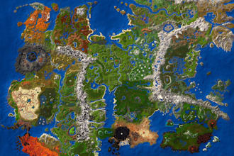 build custom minecraft maps, worlds, terrain, survival maps, spawns, worldpaint