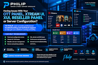 fix ott panel, mega ott, xtream ui, xui, reseller panel, xui, magnum golden ott