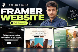 design and build a responsive framer website