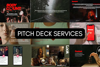 create a pitch deck for your film