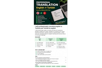 professionally translate english to turkish and turkish to english