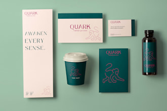 design a cohesive brand identity and brand style guide