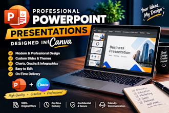 create professional powerpoint presentations in canva