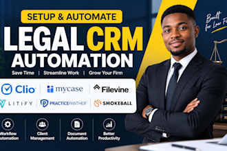 setup clio mycase filevine litify practicepanther smokeball legal CRM automation