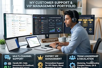 provide expert customer support and VIP client management