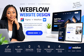 webflow website figma to webflow responsive UI UX design figma to webflow design