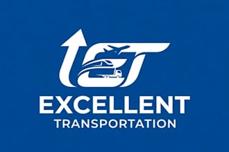 design wonderful and excellent transportation logo