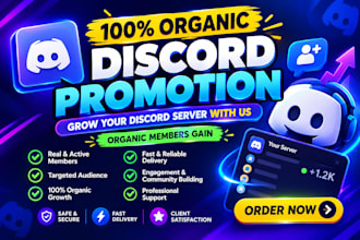 discord server promotion, gaming server promotion, discord advertising growth