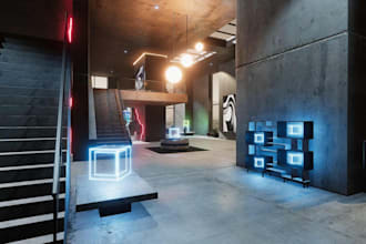design virtual exhibitions, galleries, 3d showrooms and digital museums