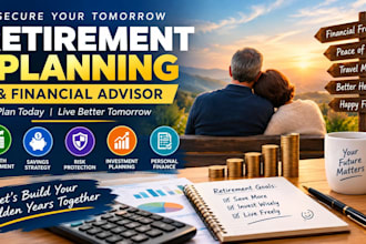 create a custom retirement plan and be your financial advisor