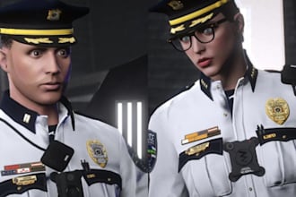 make fivem eup pack creation police, ems, civilian outfit