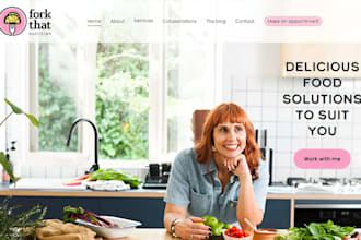 design squarespace nutritionist website nutrition coach dietitian website