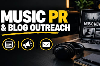 promote your music through music blogs and press outreach