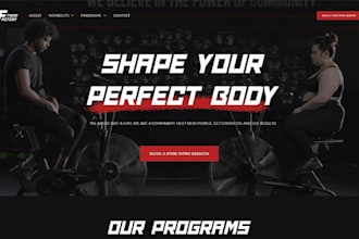 design squarespace personal trainer website fitness coach health coach website