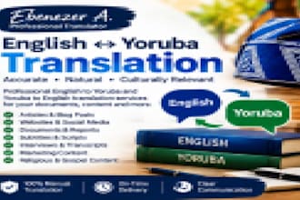 translate english to yoruba and yoruba to english with ease