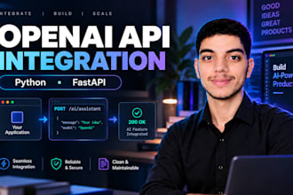 integrate openai API into your python or fastapi app