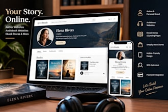 build author website, audiobook website, vibe coding, ebook website, ai website