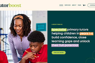 build squarespace tutor website teacher website online course website