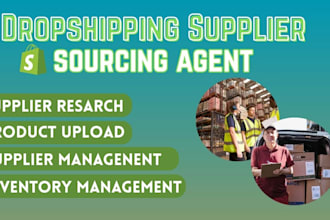 source reliable suppliers and integrate products into your shopify store