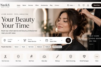 build squarespace beauty salon website appointment booking site hairstylist site