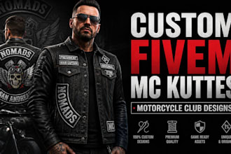 create custom fivem mc kuttes for your motorcycle club