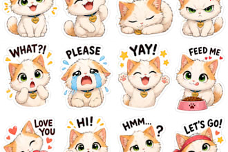 design stickers of your pet