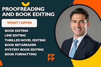 line edit your mystery or thriller novel for suspense and pacing