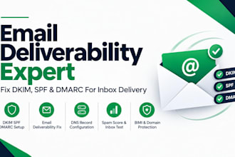 fix dkim spf dmarc for perfect email deliverability and spam