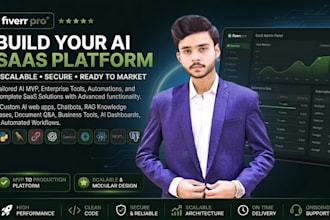 build custom ai saas, web apps, and ai powered platforms